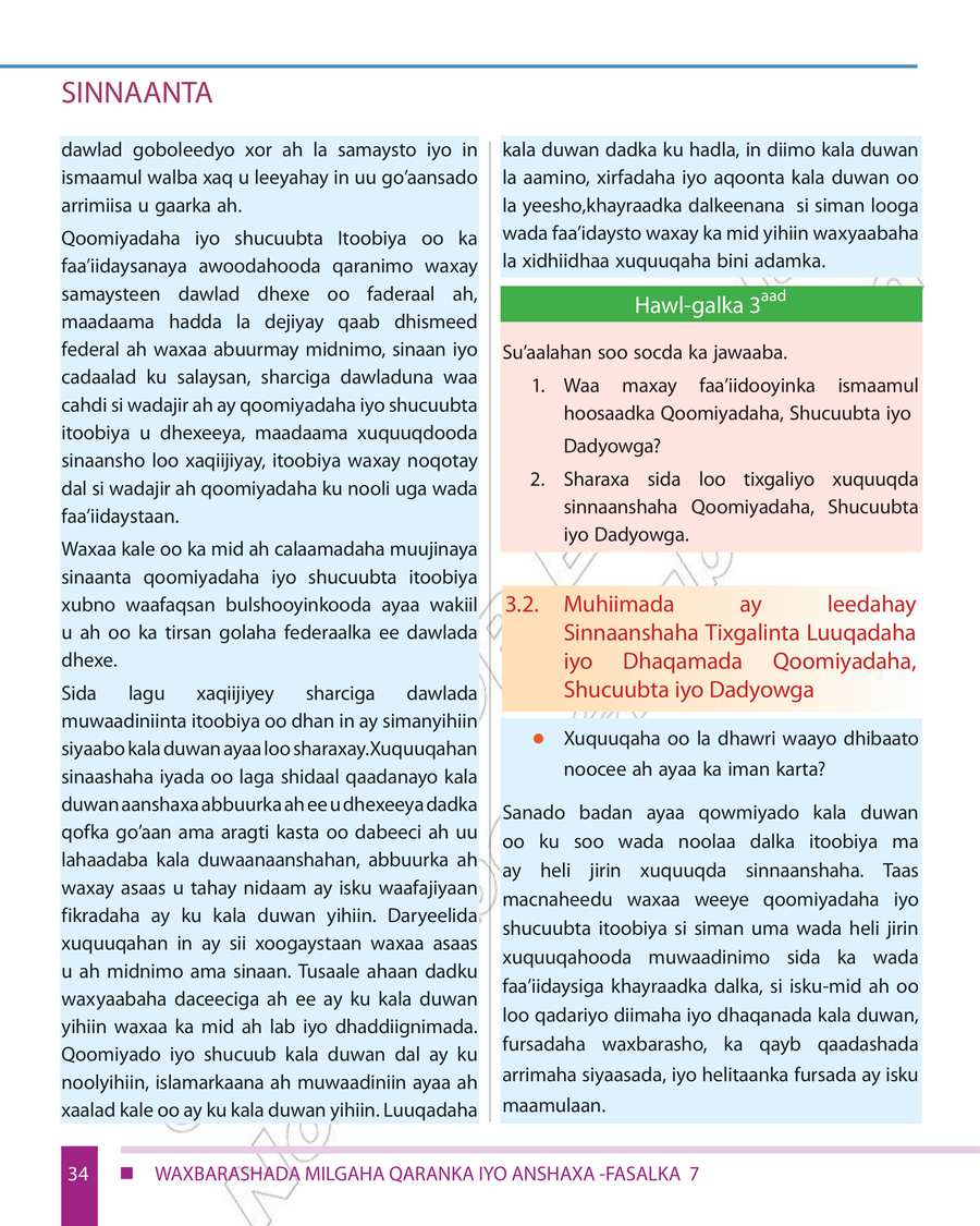 Civics and Ethical Education grade 7
                
                page 40