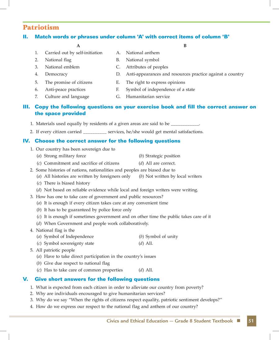 Civics and Ethical Education grade 8
                
                page 59