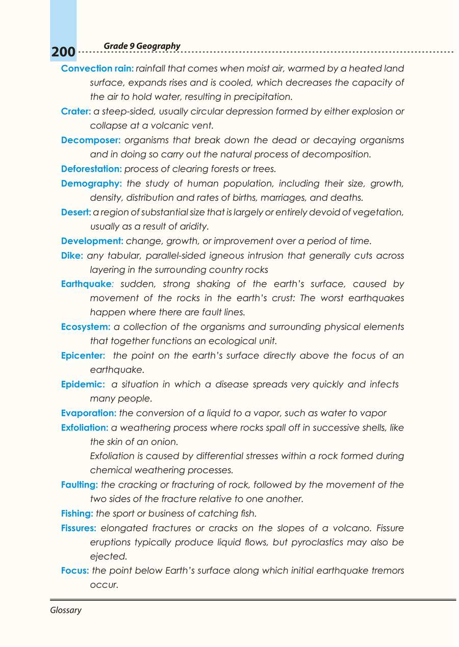 Geography grade 9
                
                page 206