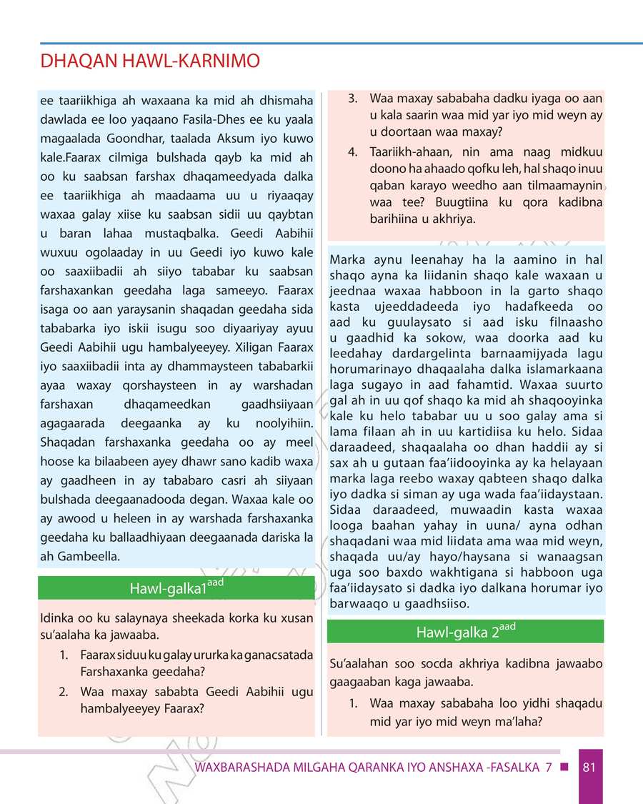 Civics and Ethical Education grade 7
                
                page 87