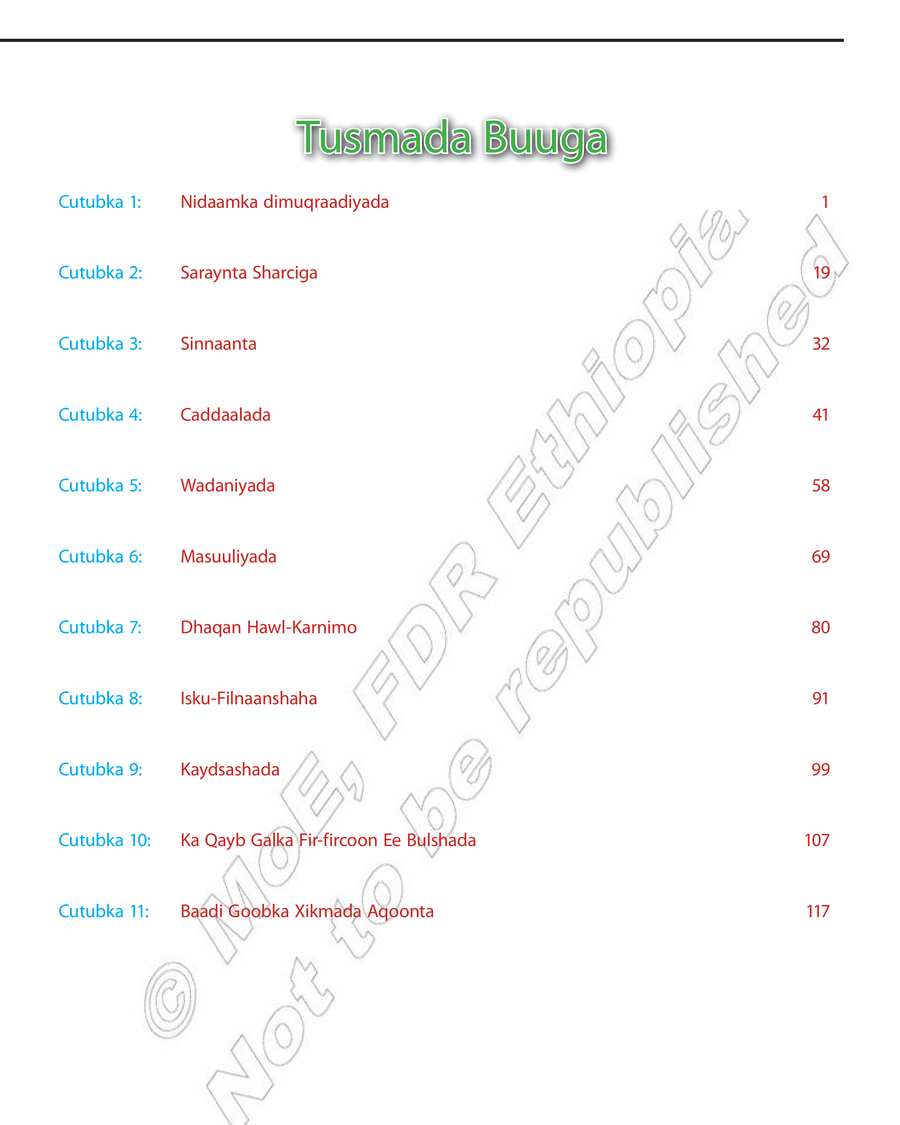 Civics and Ethical Education grade 7
                
                page 6