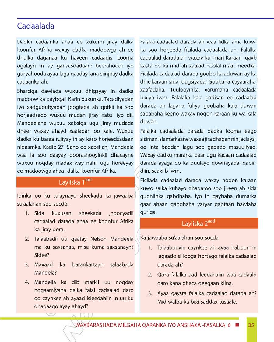 Civics and Ethical Education grade 6
                
                page 41