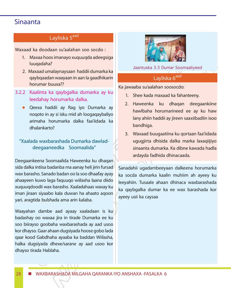 Civics and Ethical Education grade 6
                
                page 34