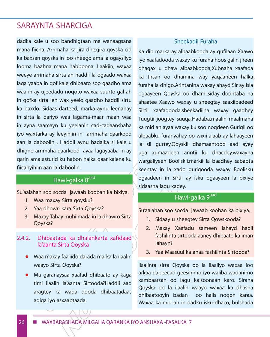 Civics and Ethical Education grade 7
                
                page 32
