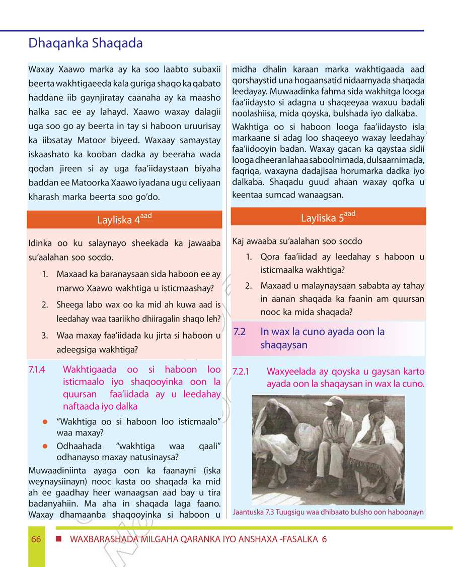 Civics and Ethical Education grade 6
                
                page 72