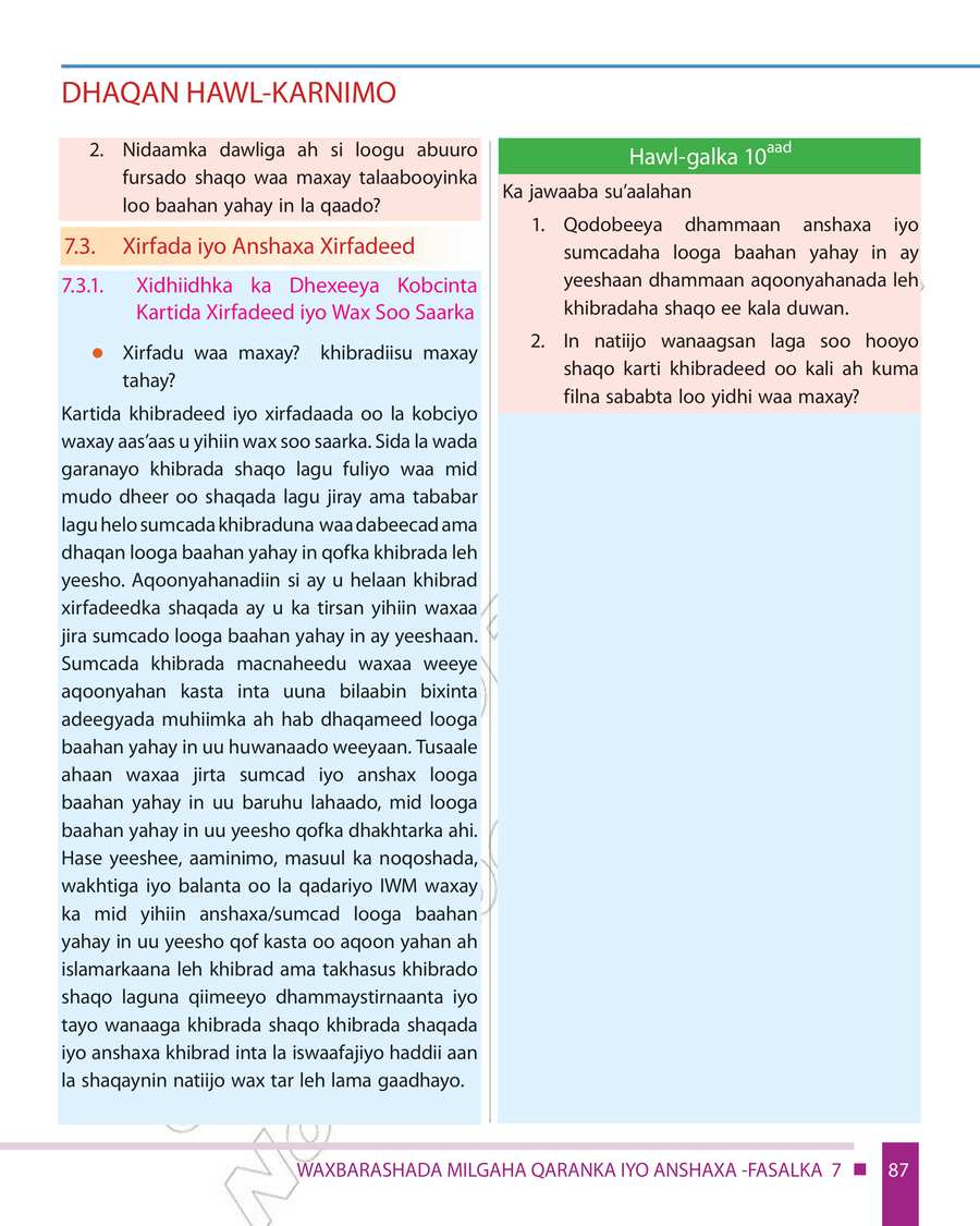 Civics and Ethical Education grade 7
                
                page 93