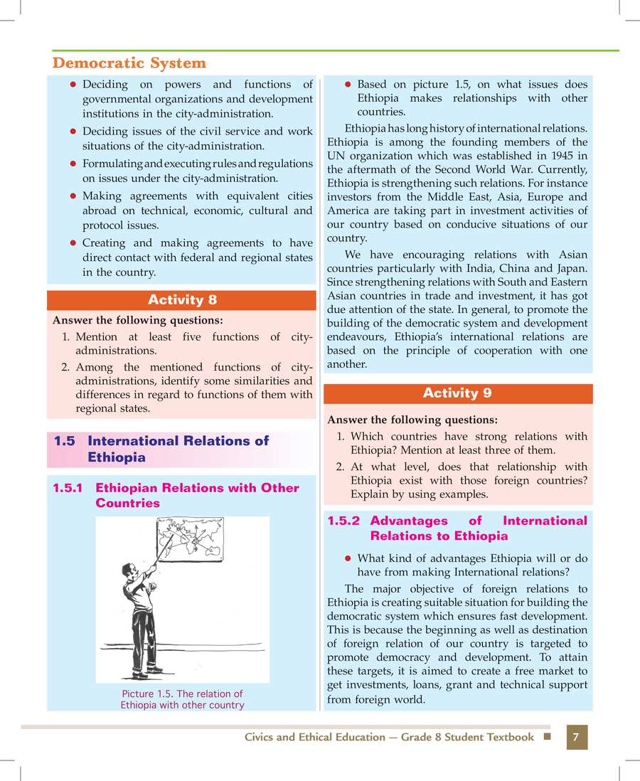 Civics and Ethical Education grade 8
                
                page 15