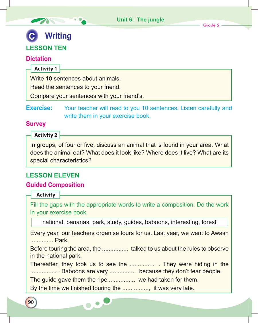 English grade 5
                
                page 96